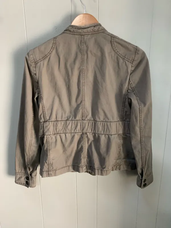 LOFT Women's Military Style Utility Jacket Size 6 - Image 2