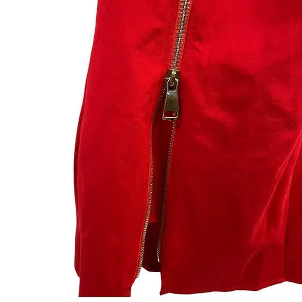 by the way. Red Strapless Dres Size M - Image 4