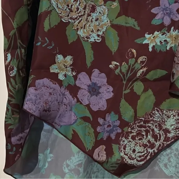 NWOT Free People Intimately It's That Simple Tank in Floral Rose Print Sz L - Image 8