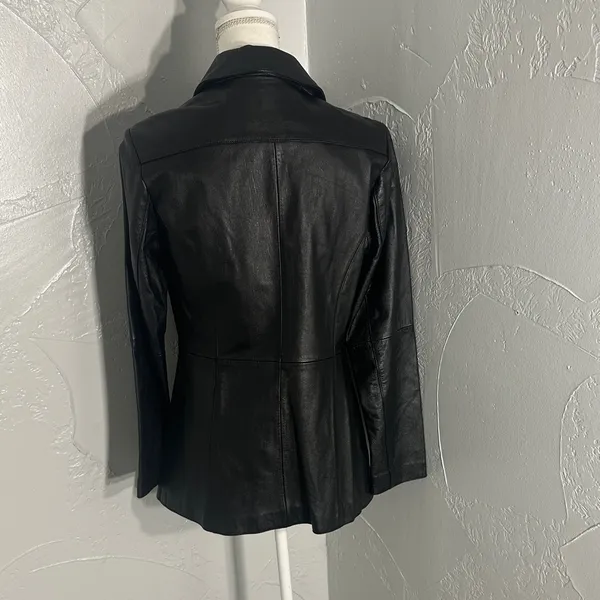 Wilsons Leather ,Genuine Leather Jacket XS – Classic Black, Excellent Condition - Image 7