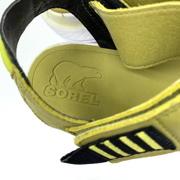 SOREL Explorer Blitz Stride Sandals Olive Green Black White 9 - Image 8