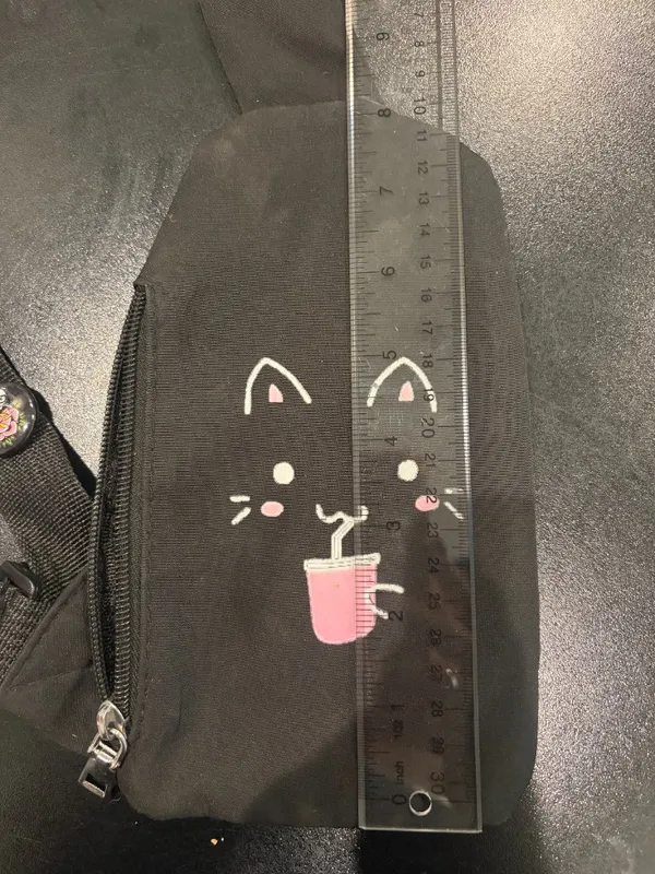 Crazy Cat Lady Cat Mom Crossbody Purse Pocketbook Small Bag Cute Cat Kitten - Image 4