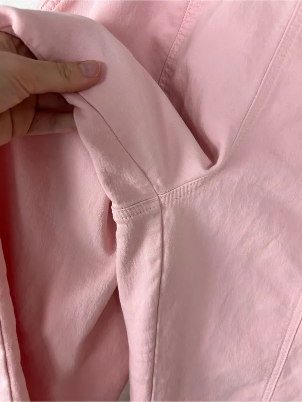 Aerie Me-Day Tie Waist Pants in Tender Heart Pink Size M - Image 11