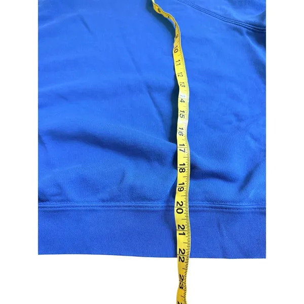 AYR sweatshirt crew pullover cobalt blue size large - Image 4