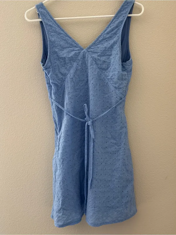 Princess Polly Nellie Mini Dress Blue - Image 6
