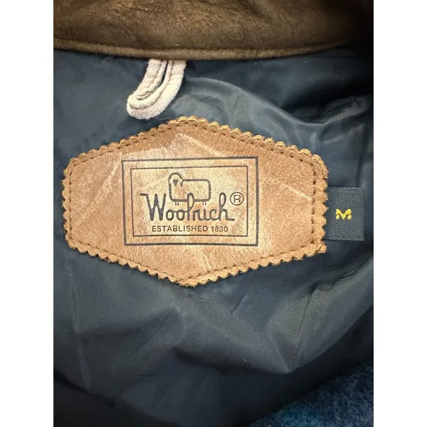 Woolrich Vintage Aztec Western Tribal Southwestern Wool Jacket Women's Medium - Image 4