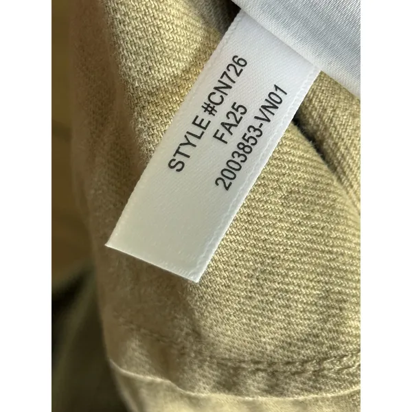 J.Crew Vintage Flare Pant Womens 28 Beige Buckthorn Washed Twill Trousers - Image 7
