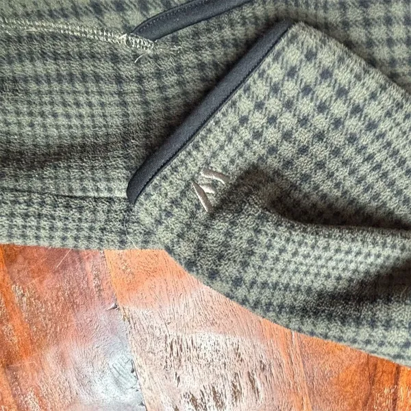 White Sierra Women's Plaid Jacket Size L Green Fleece Lined Vintage‎ - Image 2
