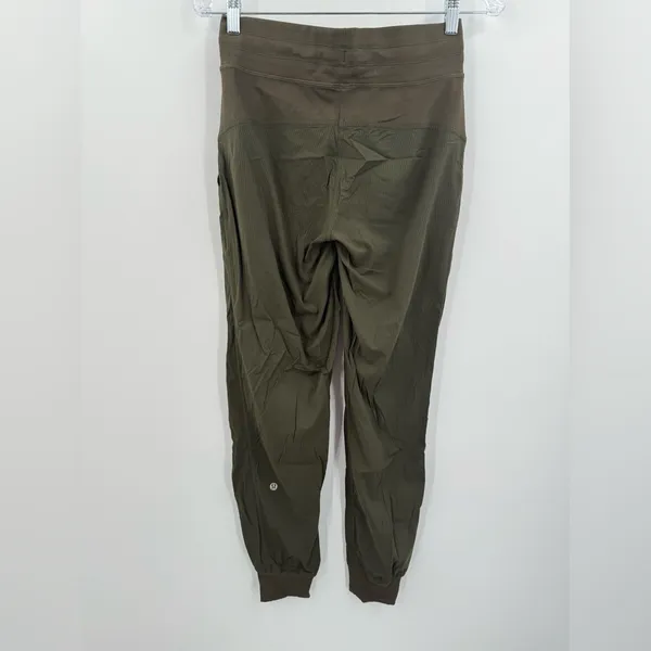 Lululemon Women's Dance Studio‎ Jogger Pants *29" Dark Olive Size 4 - Image 2