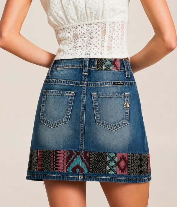 Miss Me Denim Skirt - Image 4