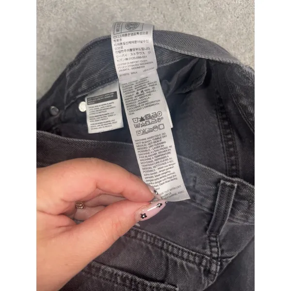 Levi's low pro straight 28 gray wash 28x30 - Image 9