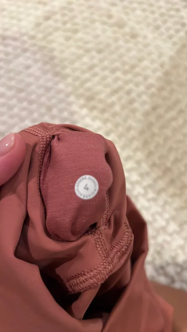 Nude Color Lululemon Leggings - Image 2
