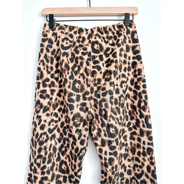 Reformation High Rise Leopard Print Skinny Jeans Size 4 - Image 5