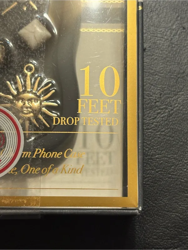 House of Harlow 1960 Black Mosaic Charm Case for iPhone 16 Pro Max NIB - Image 3
