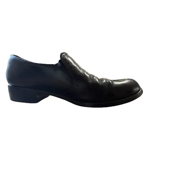 Womens Munro American shoes,slip on mules,size‎ 7.5 M Brown Leather - Image 5