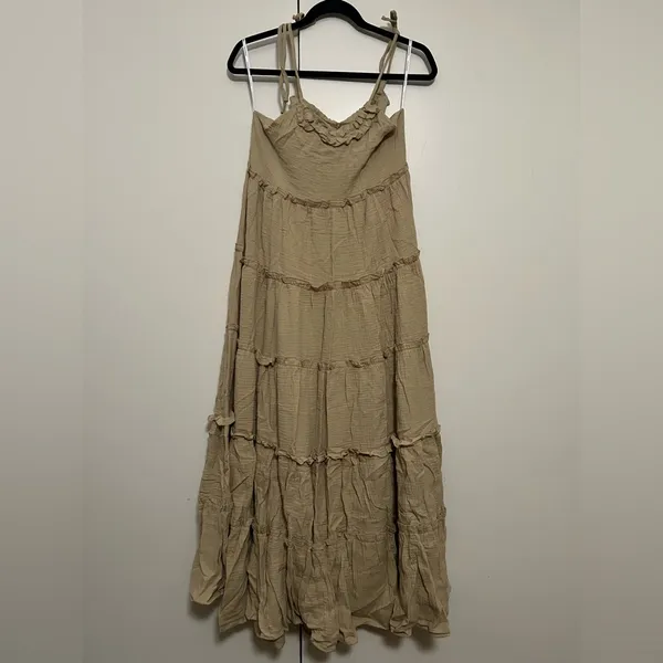 Anthropologie / Charlie Holiday Senorita Maxi Dress | Size 2 Boho coastal‎ - Image 6