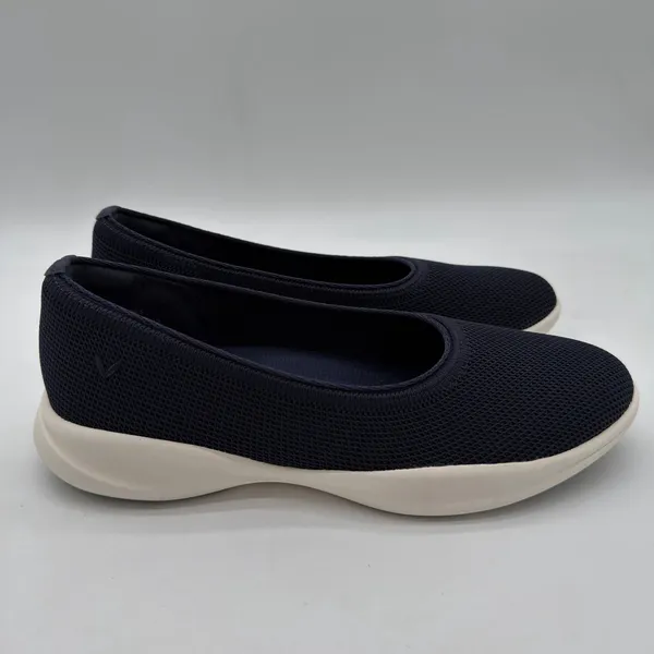 Vivaia Izabel Walker Pro Hybrid Comfort Support Knit Water RPT Flats Navy 8.5 - Image 2