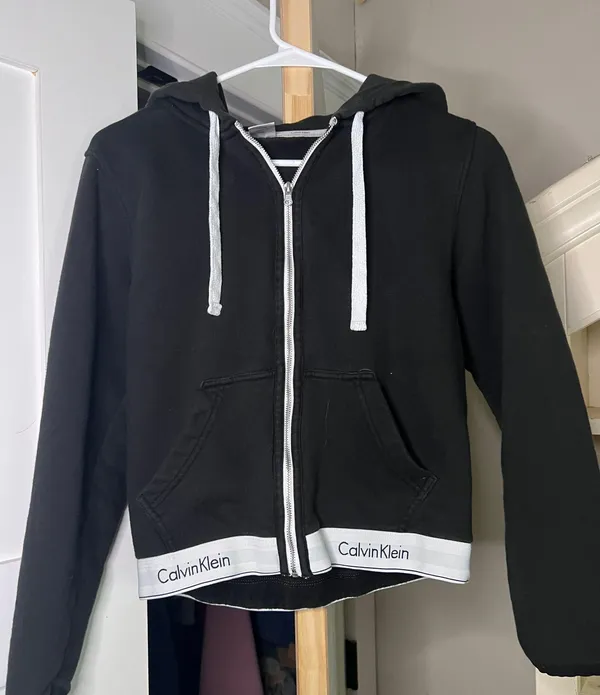Calvin Klein Black Zip-Up - Image 3