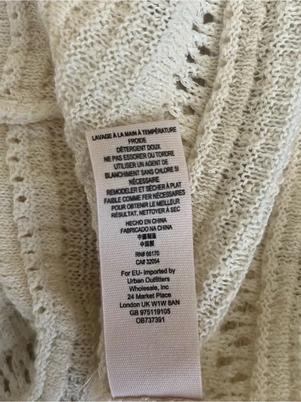 Free People Someday Crochet Sweater Size M - Image 10