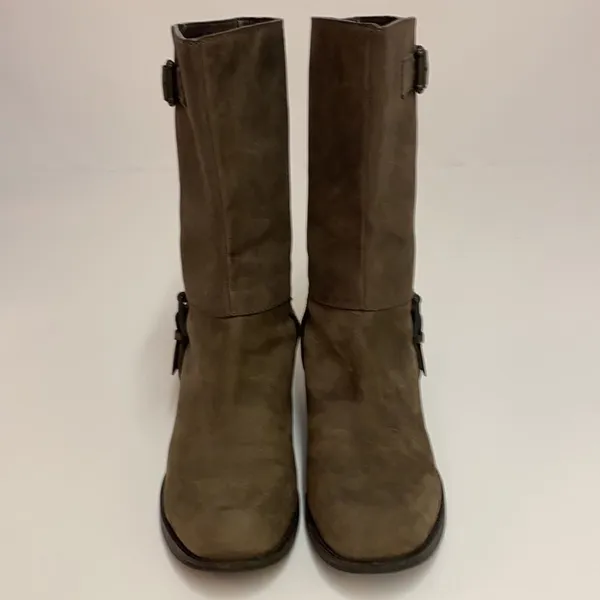 Cole Haan Air‎ Leather Leora Buckle Moto Boots A1 - Image 5