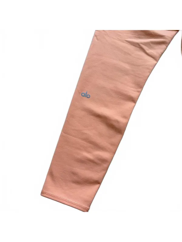 Alo Yoga Airbrush Leggings 7/8 Orange Women's Size Medium - Image 5