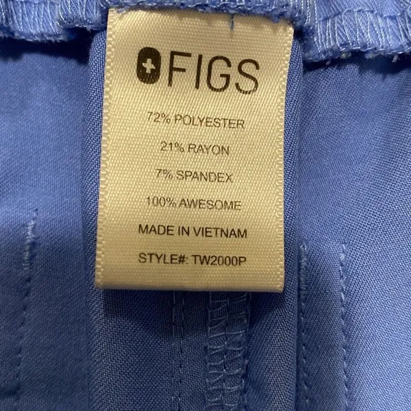 Figs scrub pants, size small S/P - Image 6