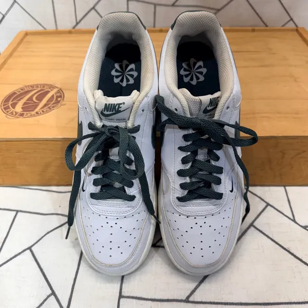 Nike Court Vision Low 10 White Gorge‎ Green Next Nature Sneaker FV9952-101 - Image 6