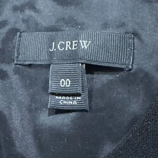 J Crew Cocktail Tank Racerback Lined Little Black Dress Women’s 00 - Image 2