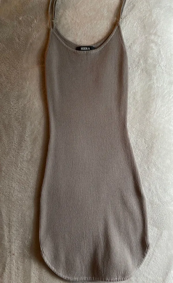 Hera Bodycon Dress Gray - Image 2