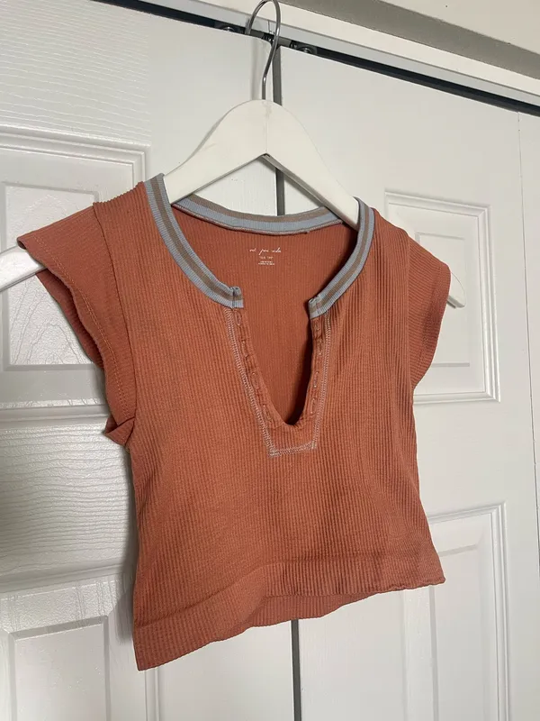 Free People Ribbed Top - Image 3