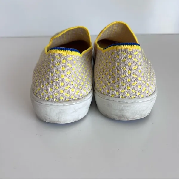 Rothy's‎ Shoes The Original Slip On Sneaker Sunshine Honeycomb Retired - Image 4