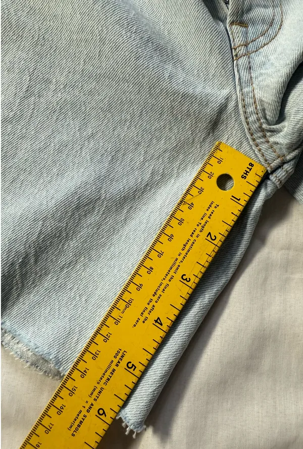 501 Levi’s High-Rise Shorts Premium Denim - Image 9