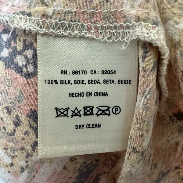 Silk E Eloise By Anthropologie Tank Top Lg Pink Snake Print Edgy Exotic Indie - Image 4