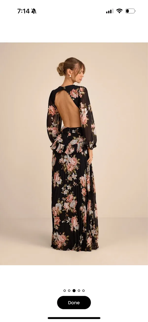 Lulus Floral Maxi Dress - Image 2