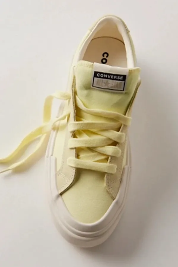 Neon yellow converse platform  - Image 2