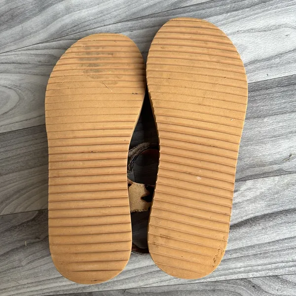 Madewell Leopard Print Sandals - Tan and Black - Image 6