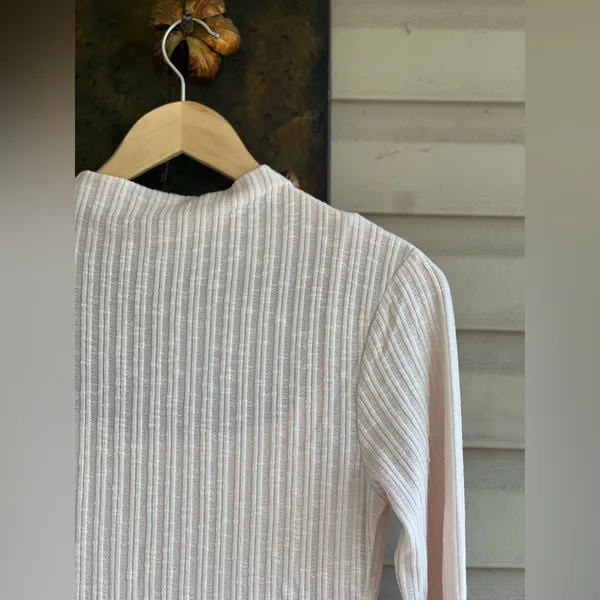 Steve Madden Maya Elegant Cream Long Sleeve Dress - Image 12