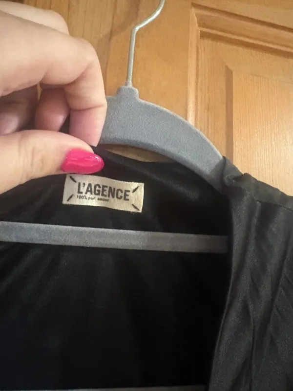 L’agence Size Medium (M) Sleeveless V-Neck Maxi Dress with Twist Detail - Image 2