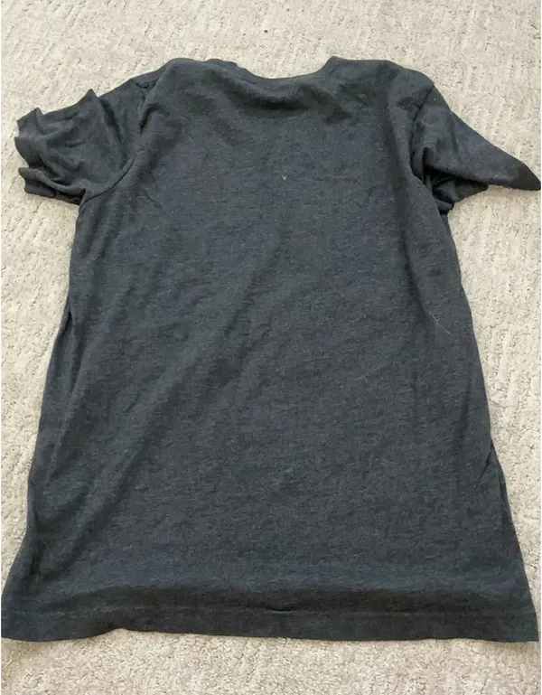 Smiley face tee shirt Gray - Image 2