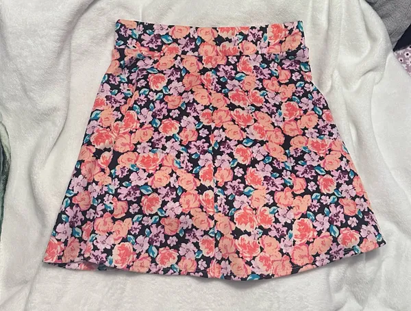 Floral Skater Skirt - Image 2