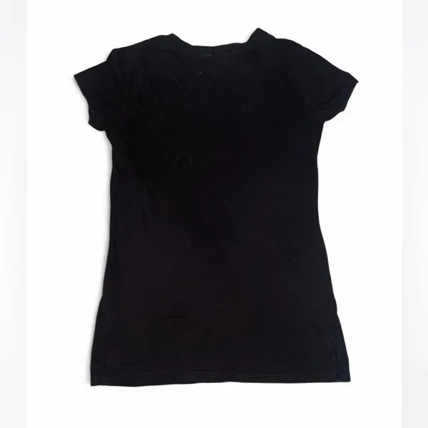 Guess Black Tee with Gold Script - Image 3