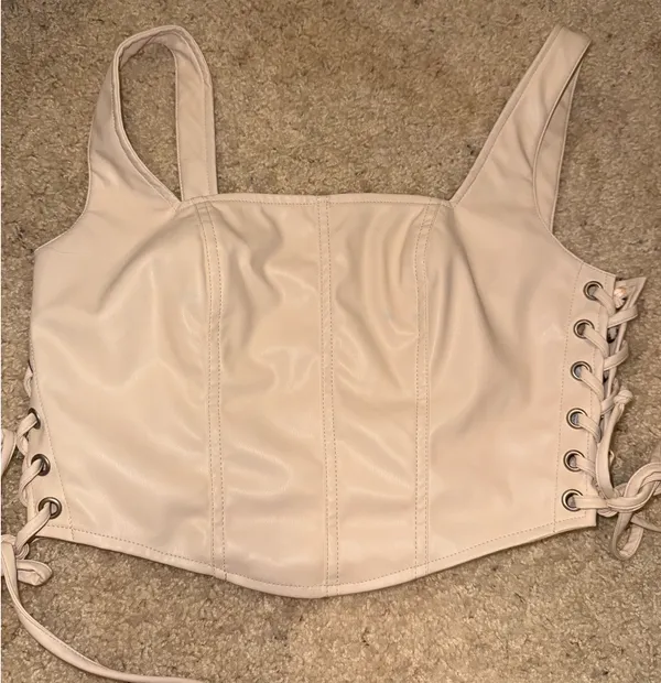 Altar'd State Leather top - Image 2