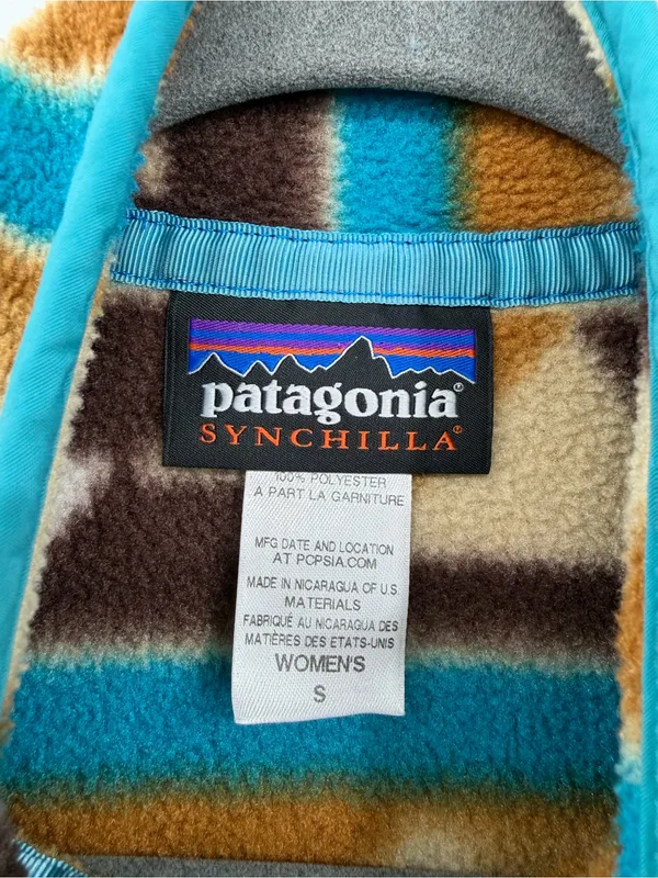 Patagonia Synchilla Snap-T Fleece Women S Guatemalan Tango Bear Brown 2014 - Image 6