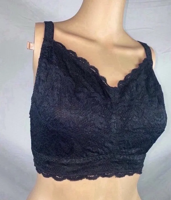 Lace Bralette Black Size M - Image 6