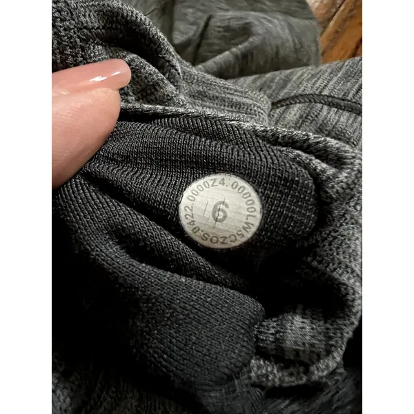 Lululemon Align Pant 25" Heathered Black Leggings Size 6 DR - Image 4