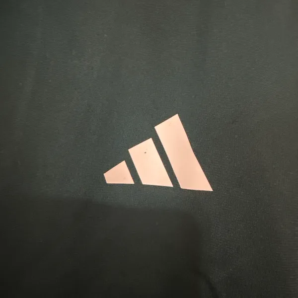 NWT Adidas Track Jacket Men Medium Green Full Zip Athletic Warm Up Zip Pockets - Image 4