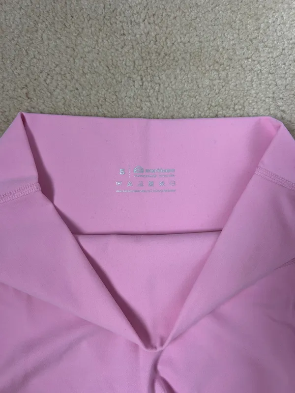Amazon biker shorts 2 inch pink no front seam - Image 2