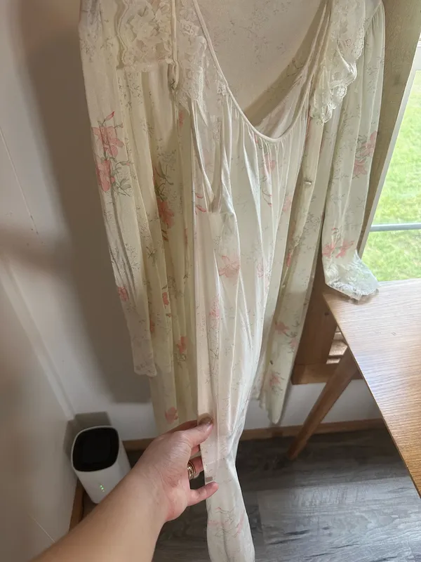 Night gown set White Size M - Image 3