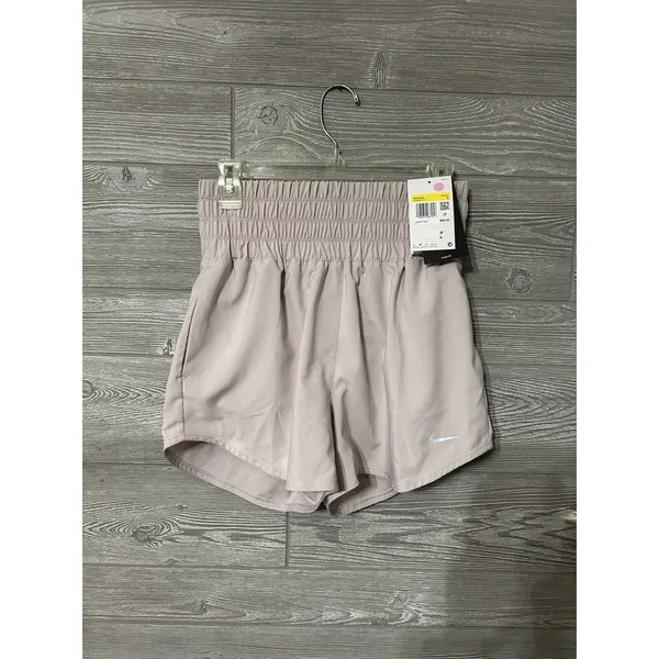 Nike One Women's Dri-FIT Ultra High-Waisted 3"‎ Brief-Lined Shorts, Purple, Sz S - Image 3