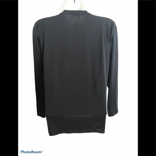 Patagonia Capilene Black Crewneck Base Layer Size XS Winter Cozy Outdoors Ski - Image 2